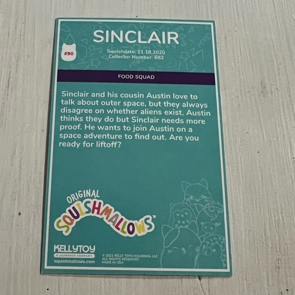 Mini Squishmallow cards 3cards) - Picture 8 of 8